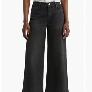 Frame Le Pixie Slim Palazzo Jeans Petite in Hutchinson